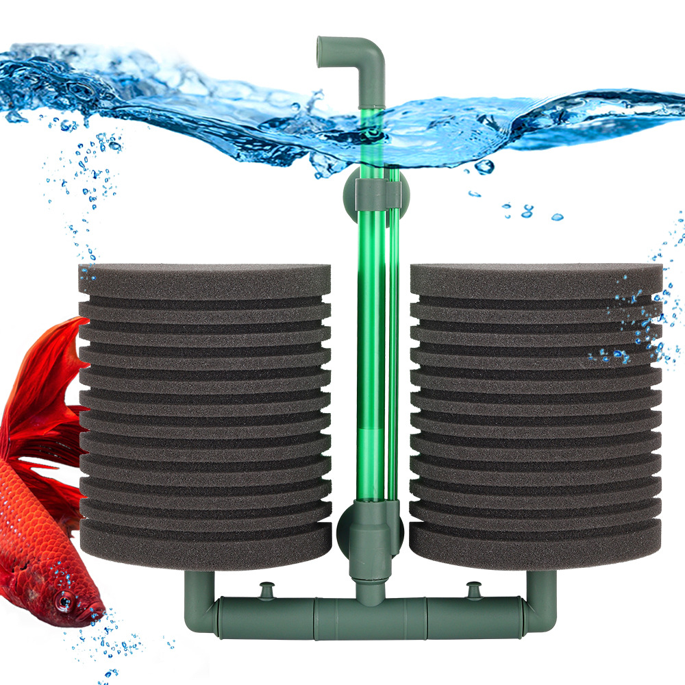 Aquarium Planted Filter - 필터 스폰지 물고기 탱크 공압 필터