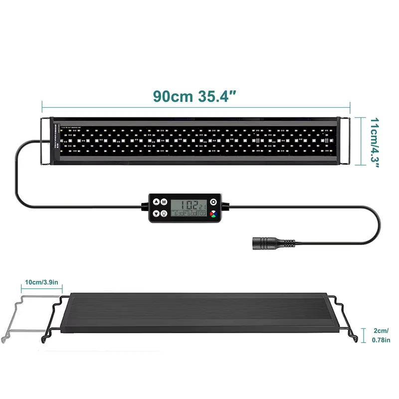 Aquarium For Planted Tank - 시로카 SRK-YFT 90cm 풀 스펙트럼 LED