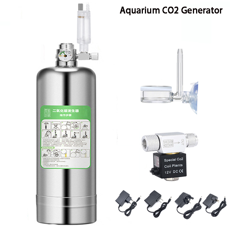 Planted Aquarium Co2 System - 수족관 CO2 발생기 시스템 키트 스테인레스