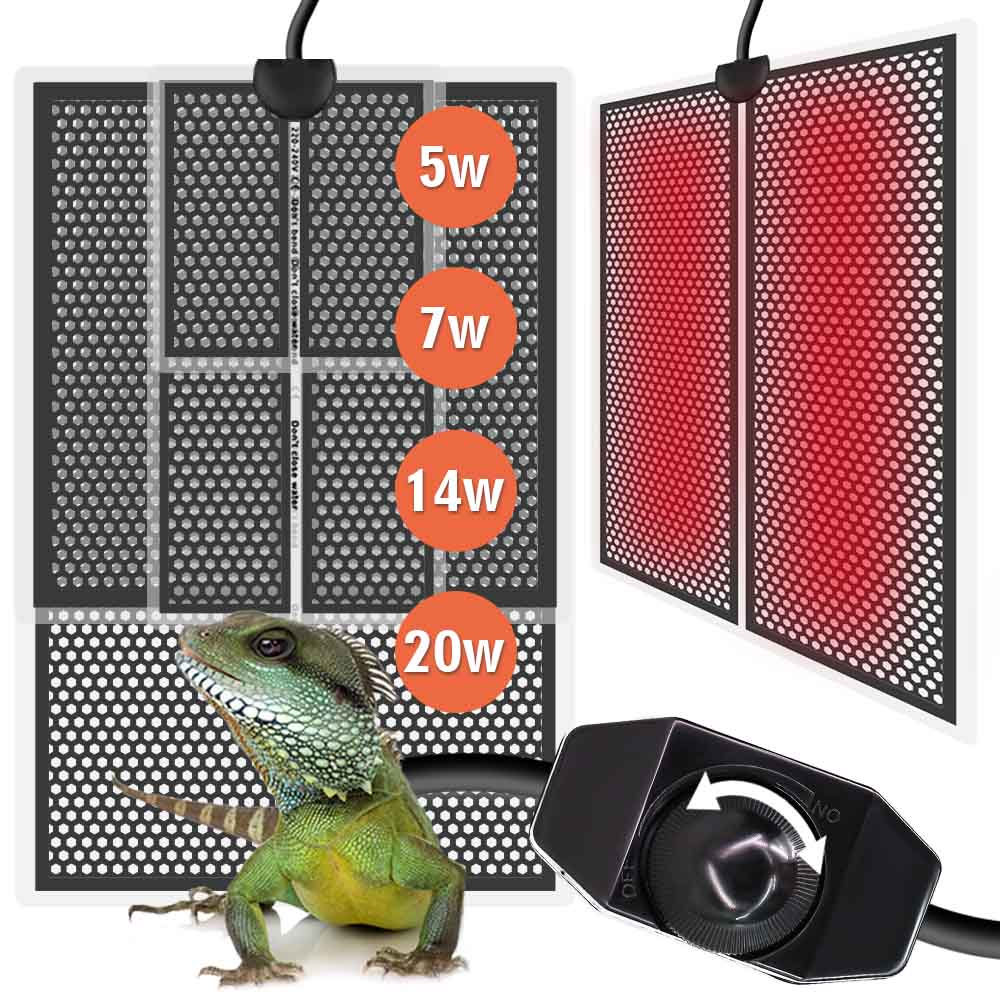 Planted Aquarium Heater - 5/7/14/20W 파충류 열 매트 식물 난방