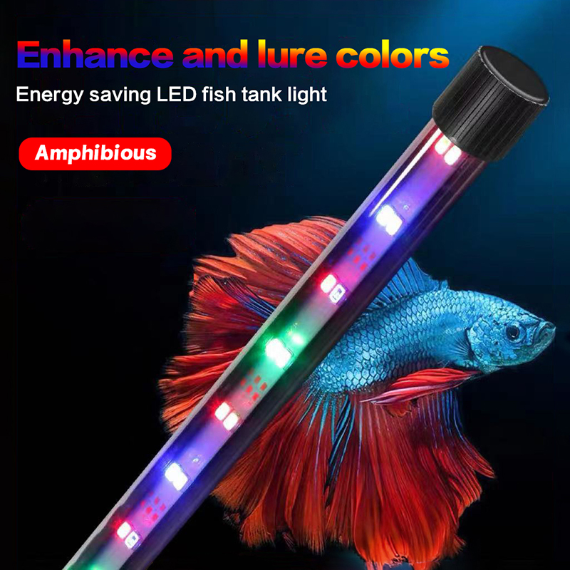 17-47CM USB 플러그 수족관 조명 LED 방수  - Aquarium Plant Display 리뷰 및 가격