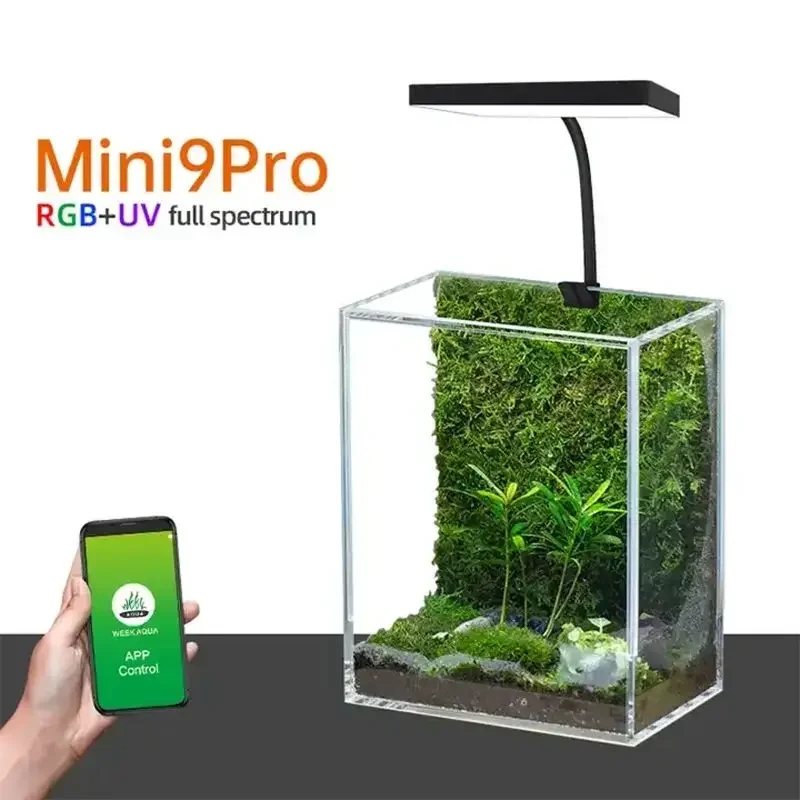 위크 아쿠아 맥 프로 USB 나노 수족관 조명 식물 성 - Aquarium Plant Display 리뷰 및 가격