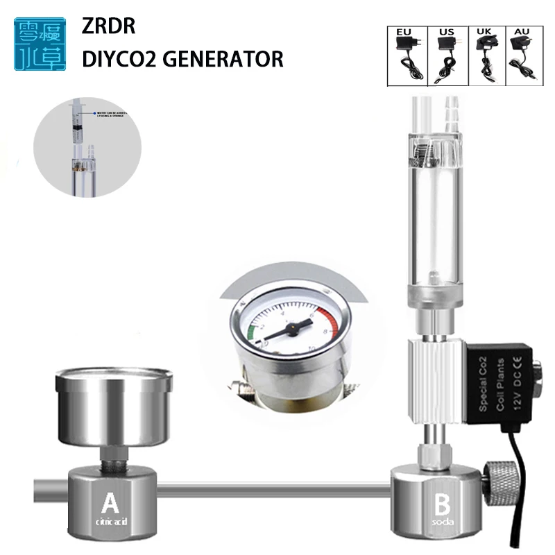 수족관 DIY CO2 반응기 생성기 시스템 키트, 수족 - Planted Aquarium Supplies 리뷰 및 가격