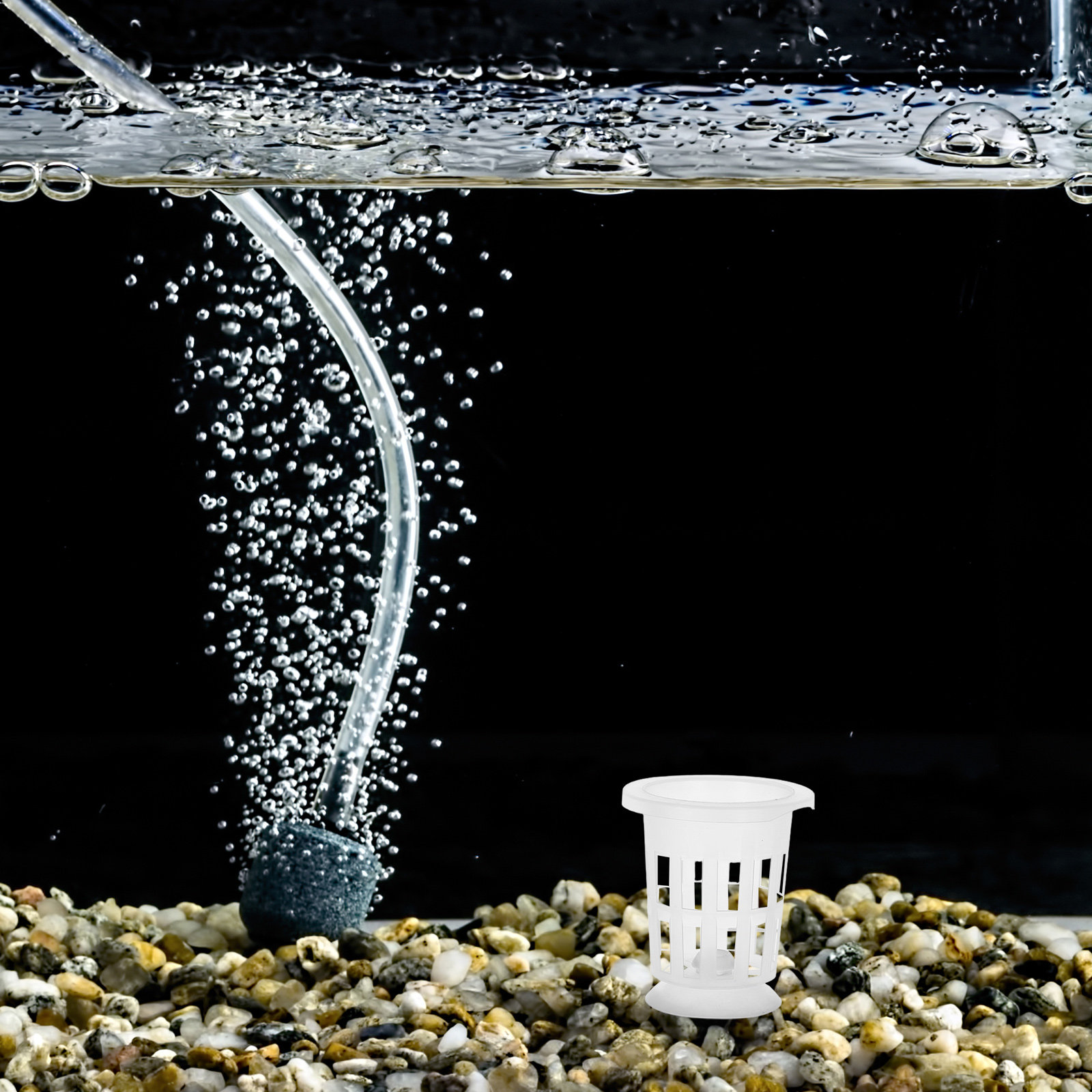 흡착컵이 있는 수경재배용 네트 화분 1세트, 고강도 메 - Aquarium For Planted Tank 리뷰 및 가격