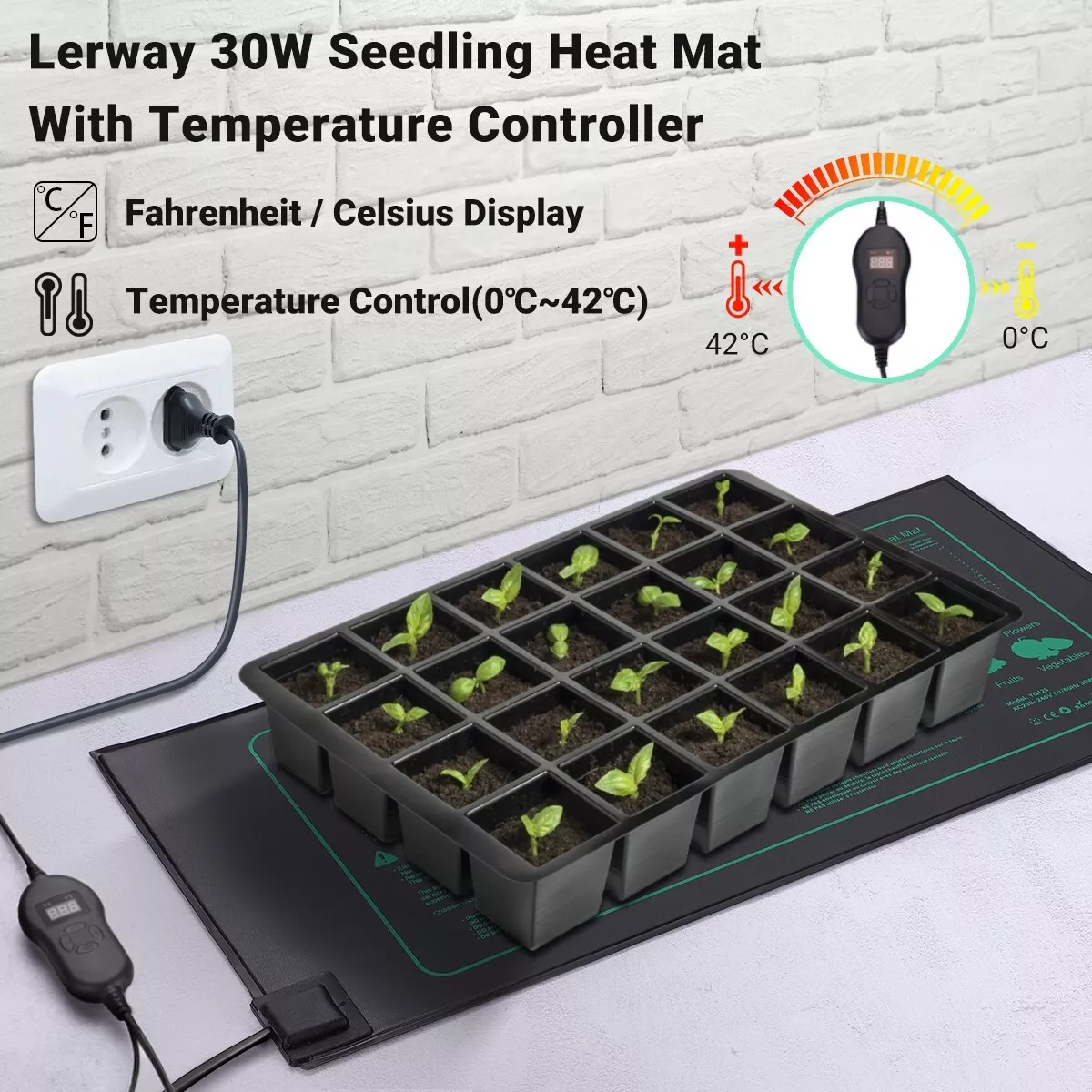 Lerway 식물 성장 난방 매트 수족관, 물고기 탱크 - Planted Aquarium Heater 리뷰 및 가격