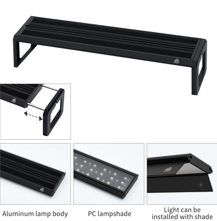 위크 아쿠아 M 시리즈 RGB UV LED 수족관 조명 - Aquarium Plant Display 리뷰 및 가격