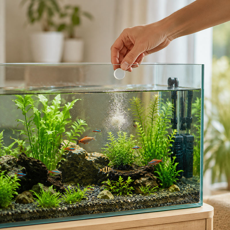 미라베엑스엘 150 수족관 조류 제거 정제, 안전한 조 - Planted Aquarium Supplies 리뷰 및 가격