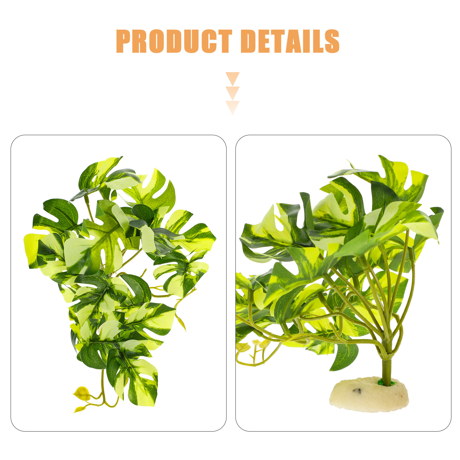 실물 같은 레진 파충류 테라리움 식물 시뮬레이션 수족관 - Aquarium For Planted Tank 리뷰 및 가격