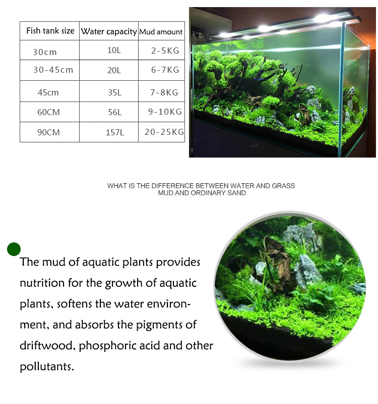 수족관 식물 씨앗 토양 어항 기판 모래 토양 비료 진흙 - Planted Aquarium Supplies 리뷰 및 가격