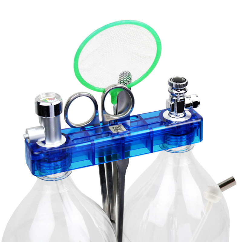 압력 게이지, 안전 밸브, 공기 흐름 조절기가 포함된  - Planted Aquarium Co2 System 리뷰 및 가격